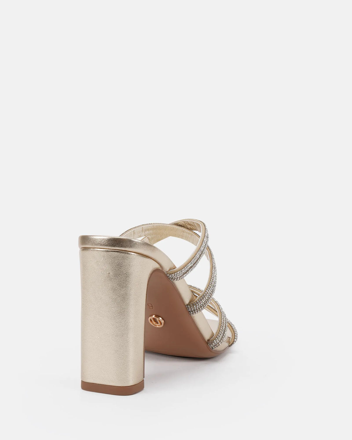 Paityn Heel - Gold - Shoes - Novo Shoes