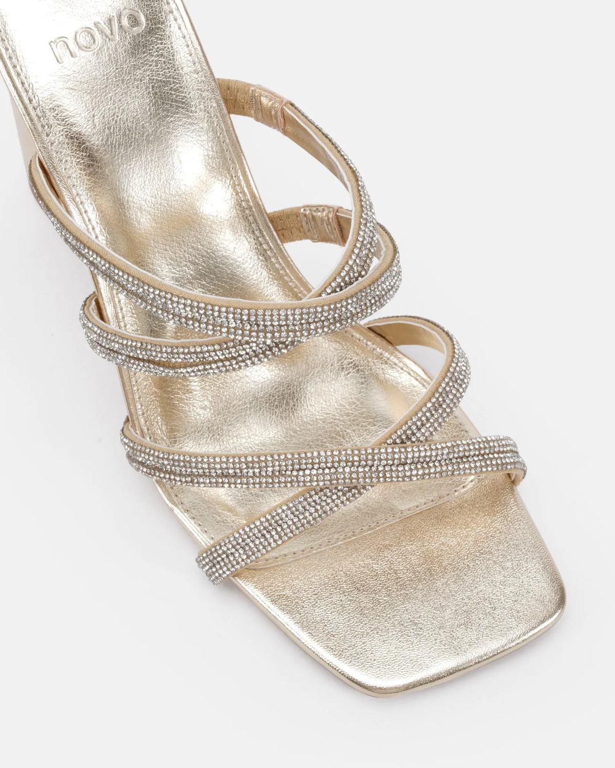 Paityn Heel - Gold - Shoes - Novo Shoes