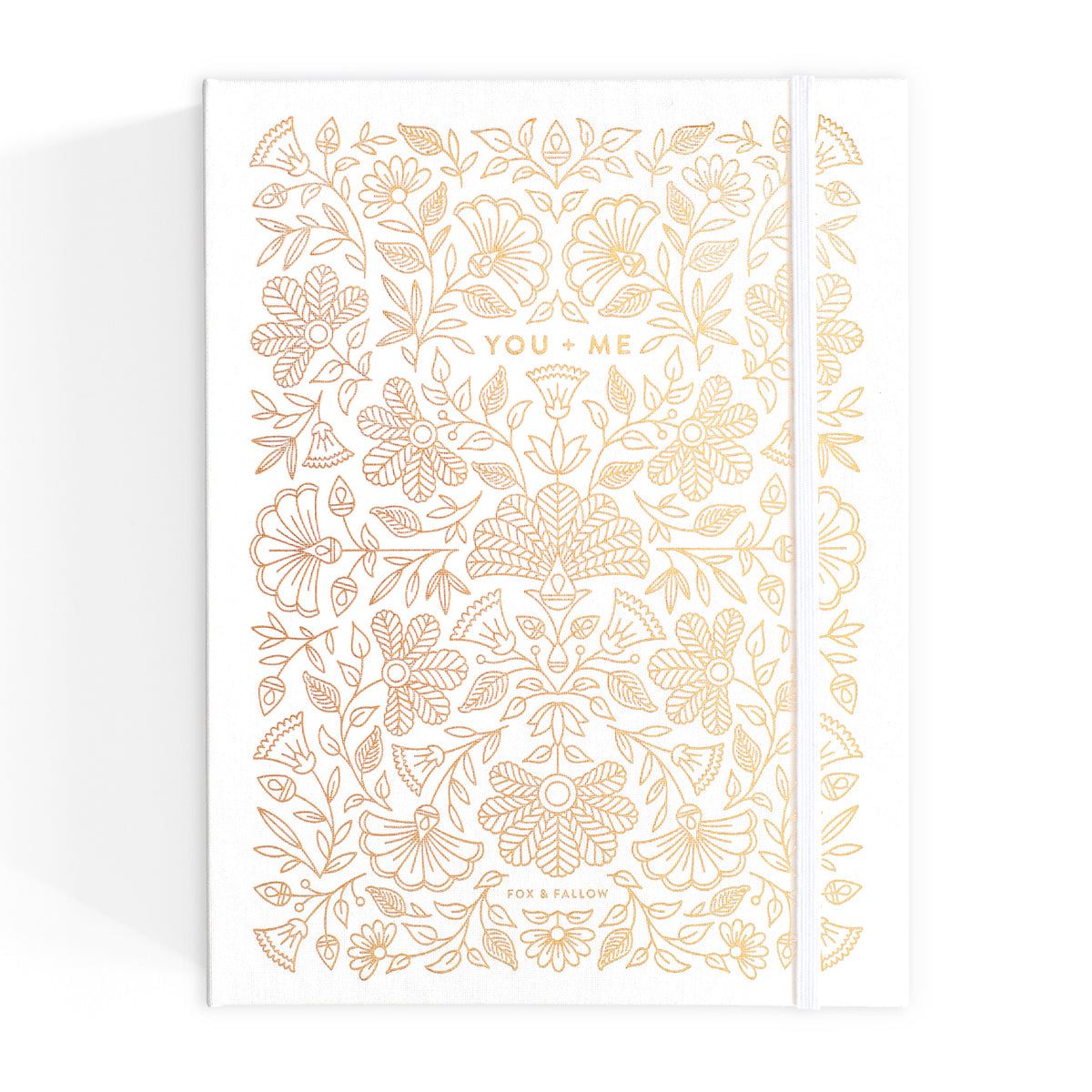 You + Me Wedding Planner Hard Cover Ivory