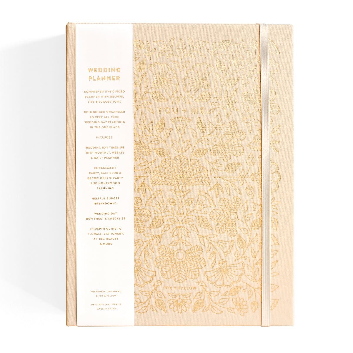 Wedding Planner Classic Champagne - Honey Fawn Boutique