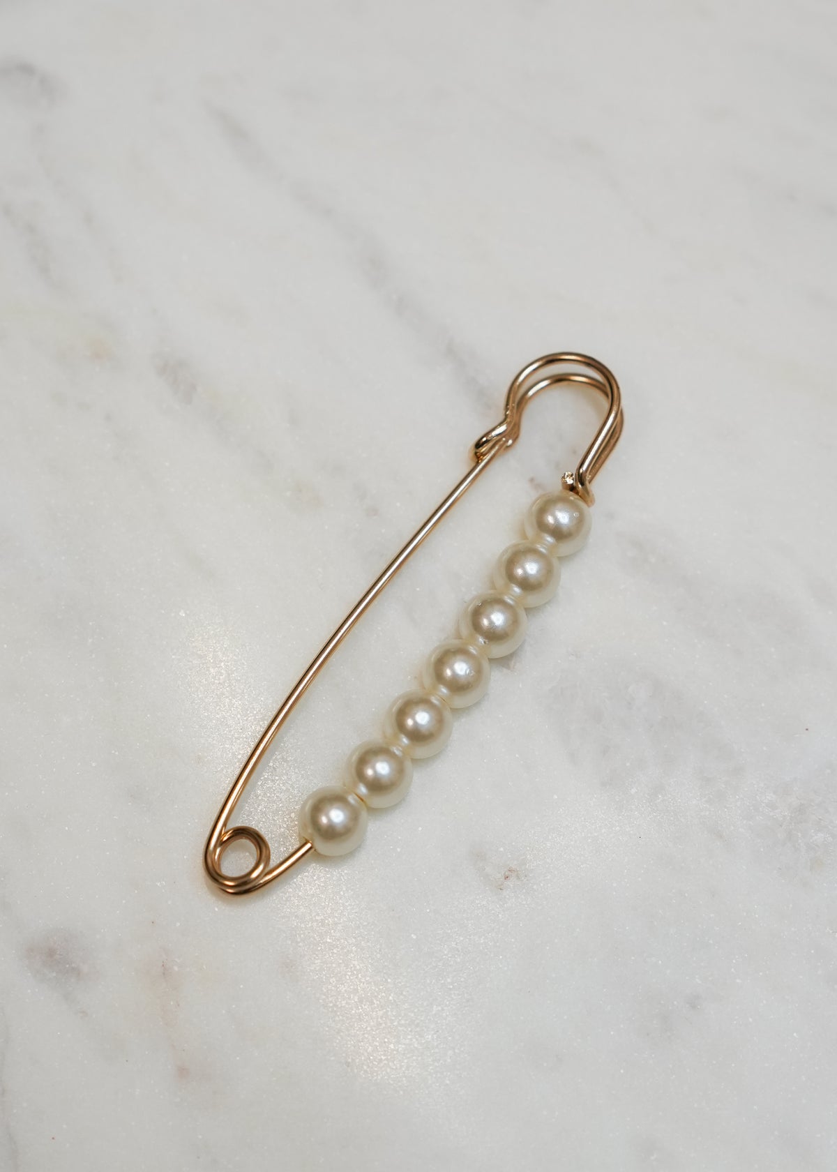 Pearl Wedding Gown Train Bustle Pin - Accessory - Honey Fawn