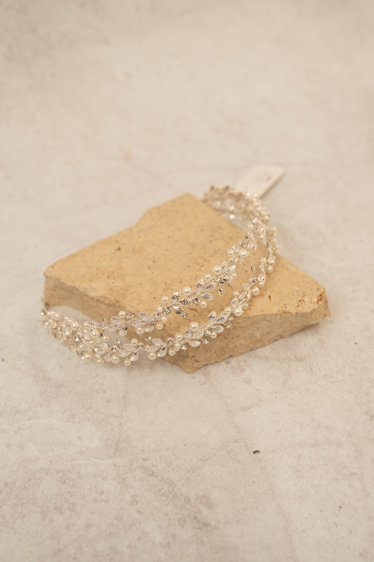 Pearl & Vine Head Band - Double Row - Accessory - Windsor Bridal Jewellery