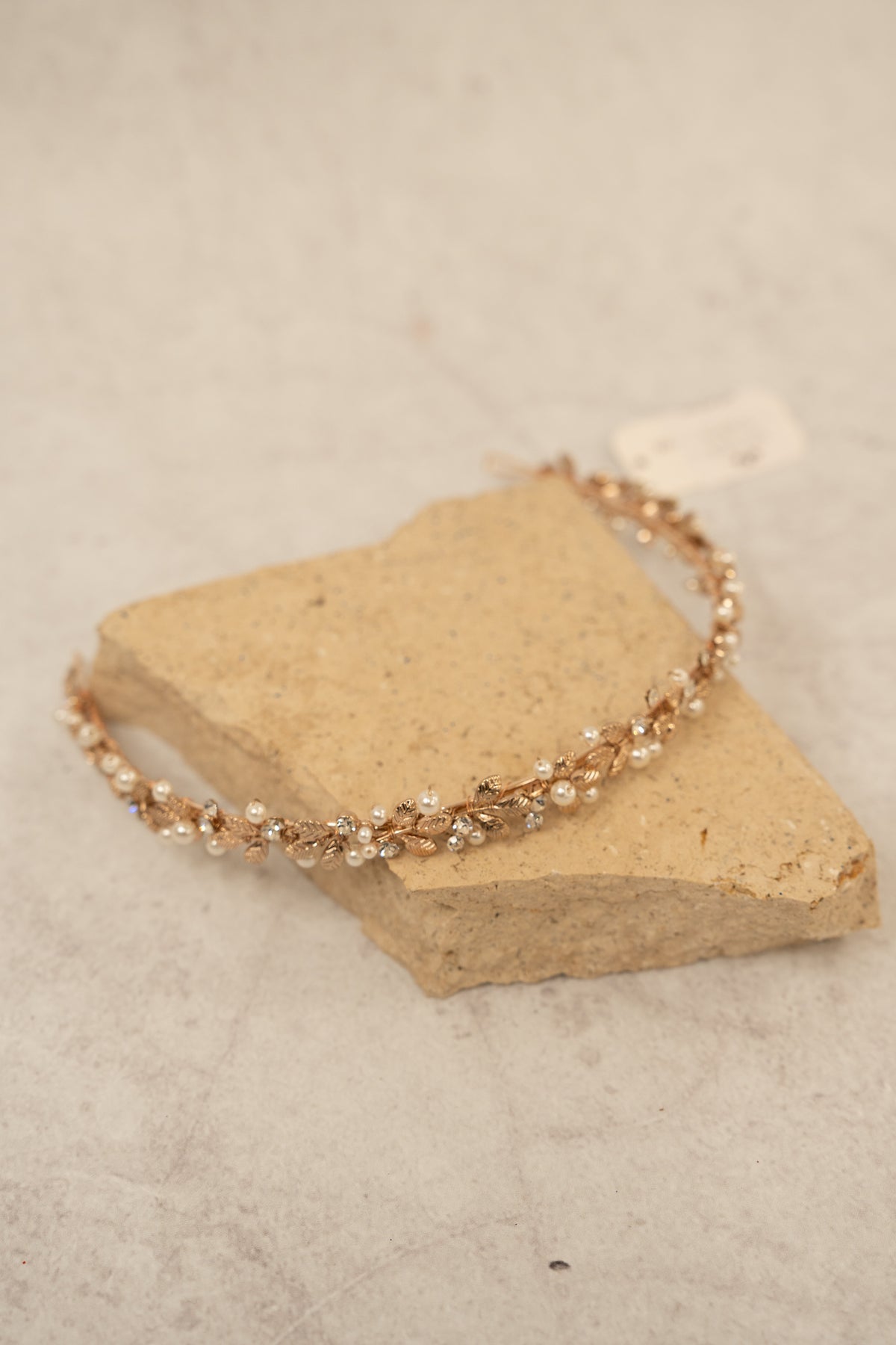 Pearl & Vine Head Band Single Row - Accessory - Windsor Bridal Jewellery