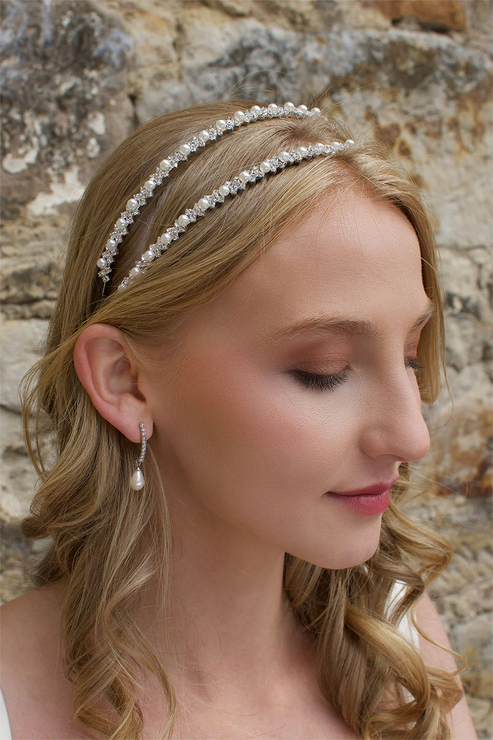 Genevieve Double Row Head Band