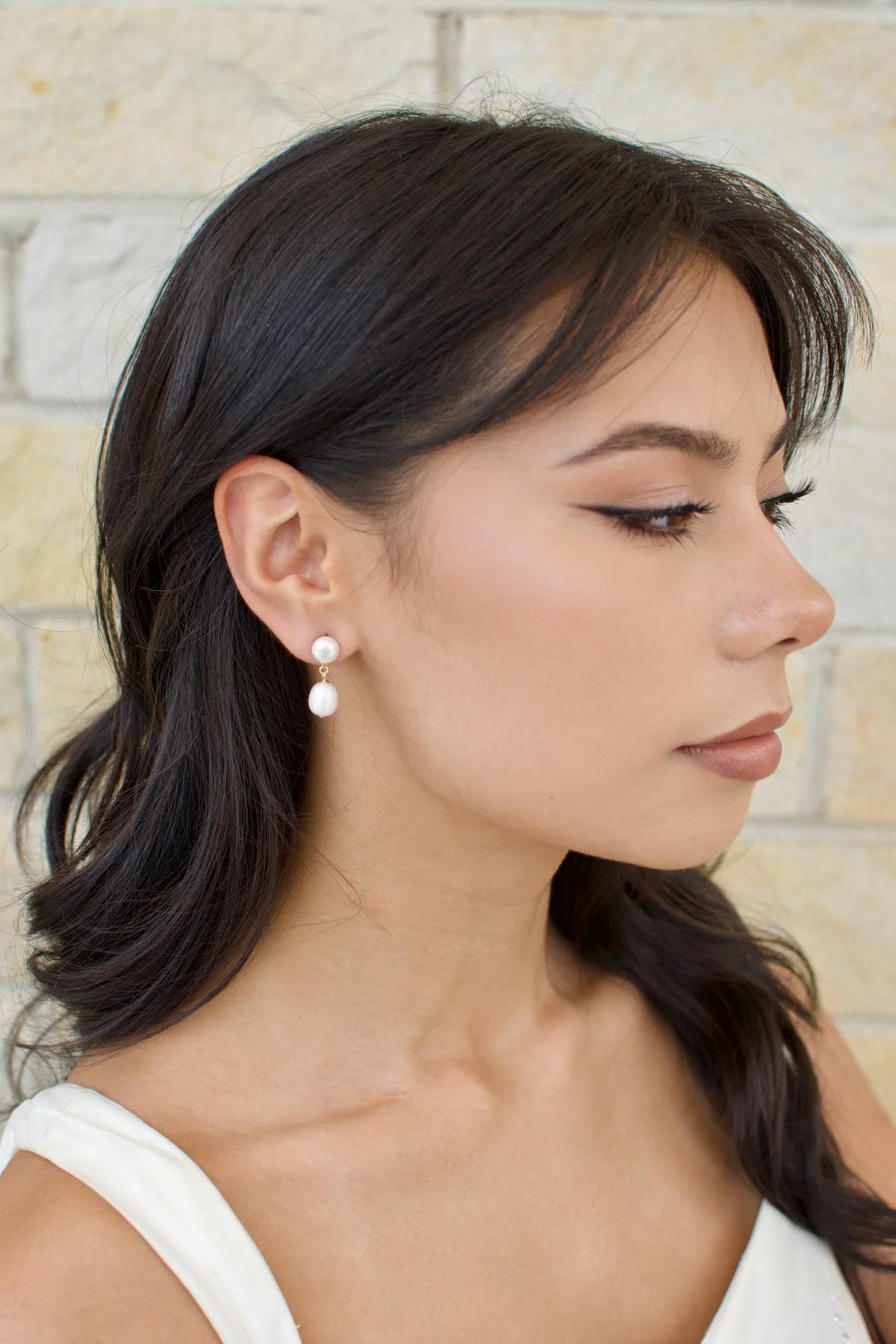 Sia Fresh Water Pearl Earring - Jewellery - Windsor Bridal Jewellery