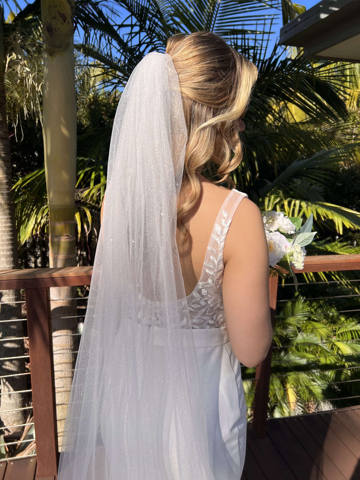 Starlight Glitter Veil - Honey Fawn Boutique