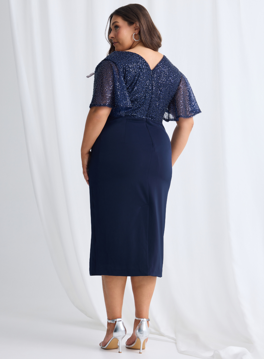 Joyce Beaded Midi - Dress - Trellis Lane