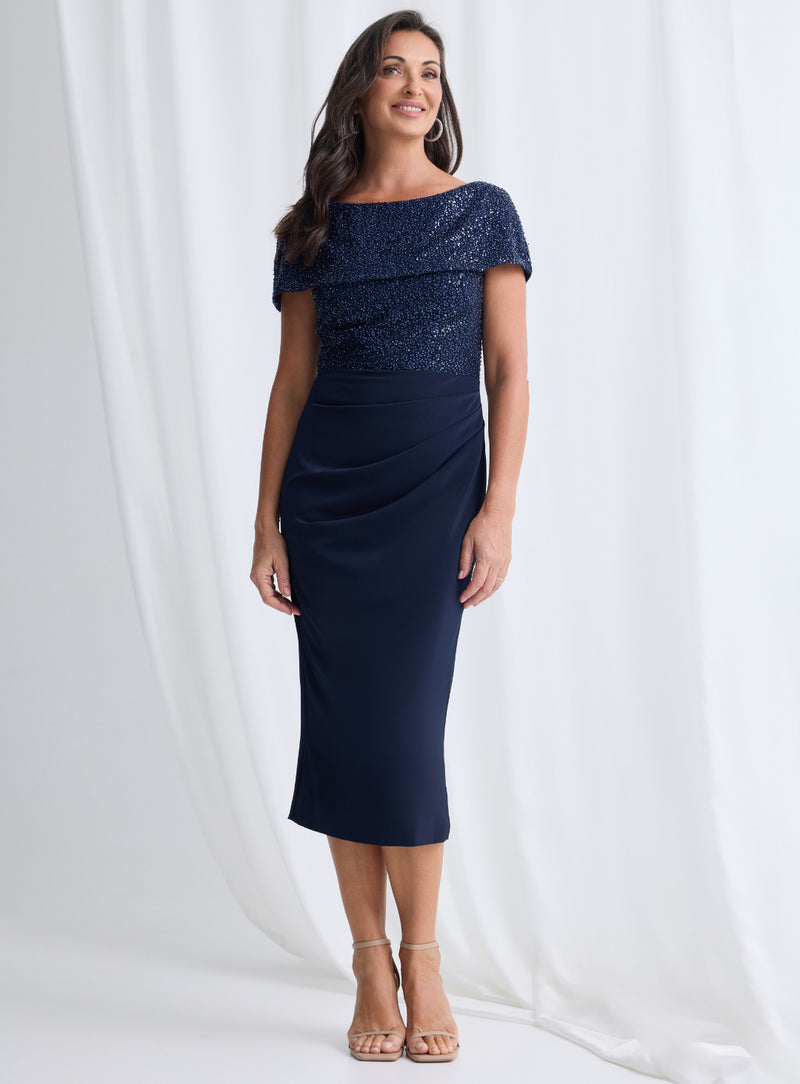 Veronica Midi - Dress - Trellis Lane