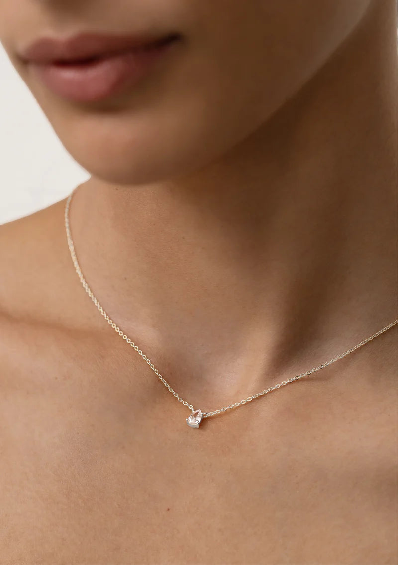 Valentine Necklace - Silver