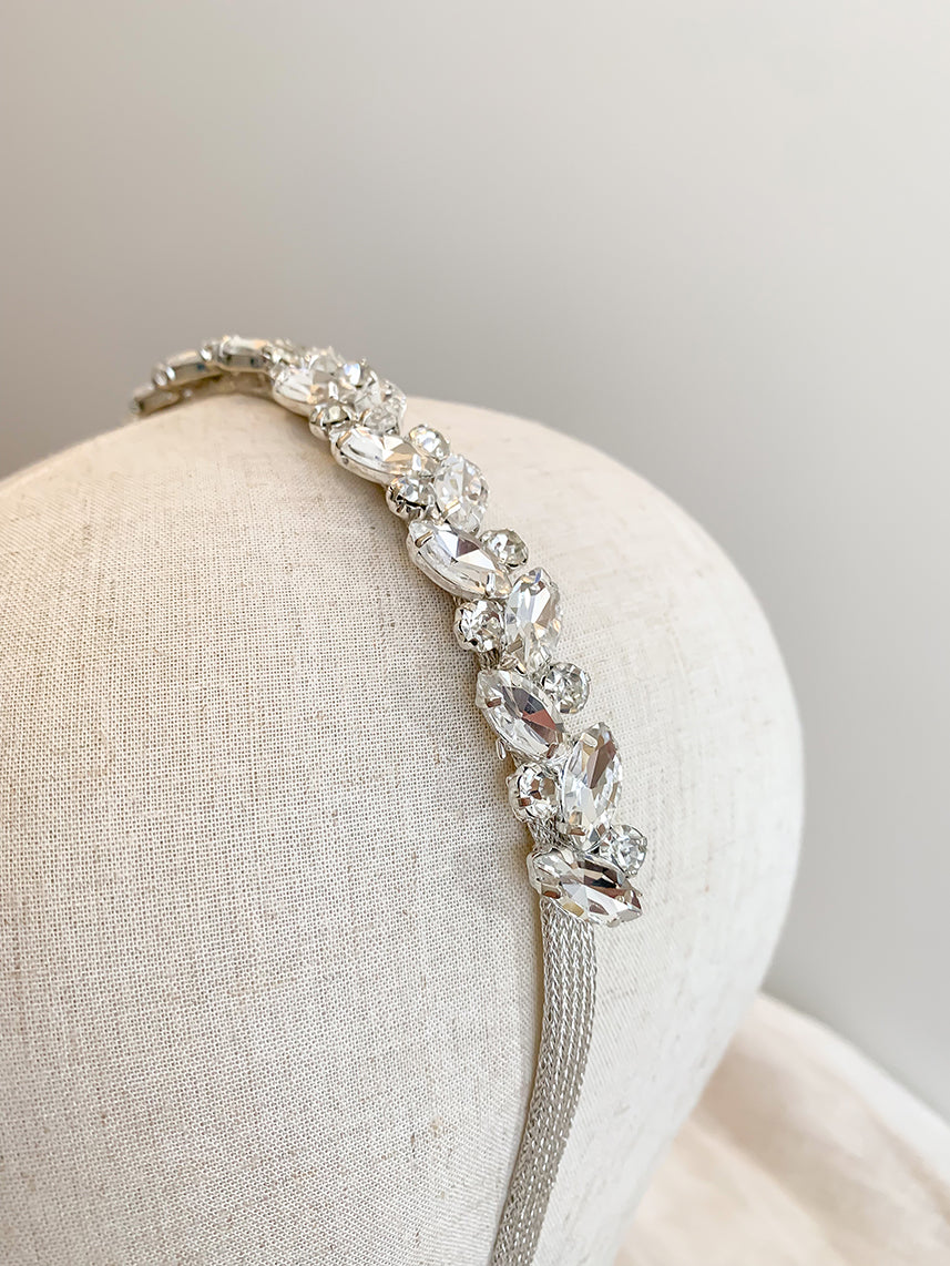 Audrey - Crystal Headband