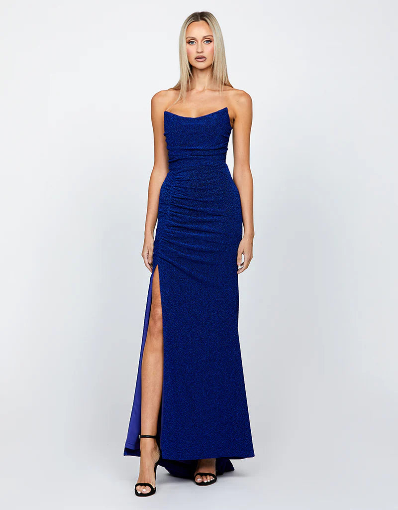 Lynndon Scoop High Split Maxi - Dress - Bariano