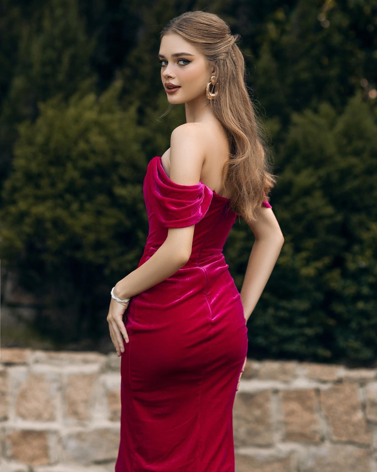 Zoe Corset Midi Dress - Dress - Bariano