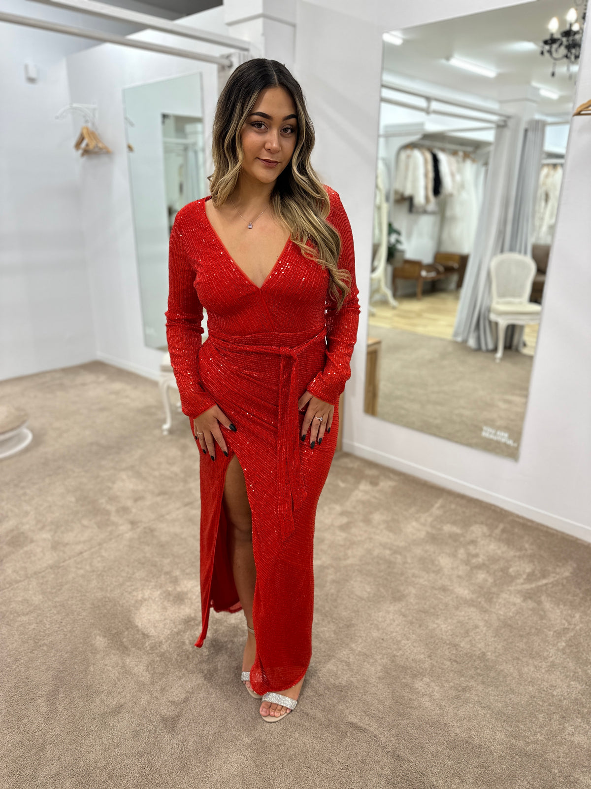 Zoila Long Sleeved Maxi - Dress - Bariano