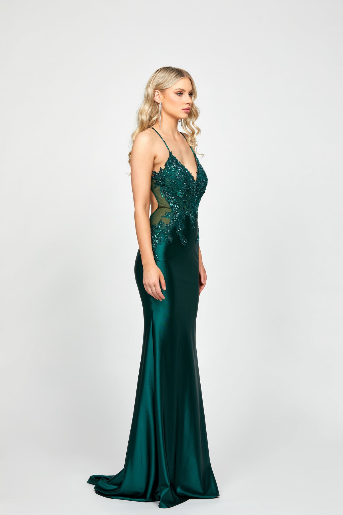 Layne Fishtail Gown - Dress - Bariano