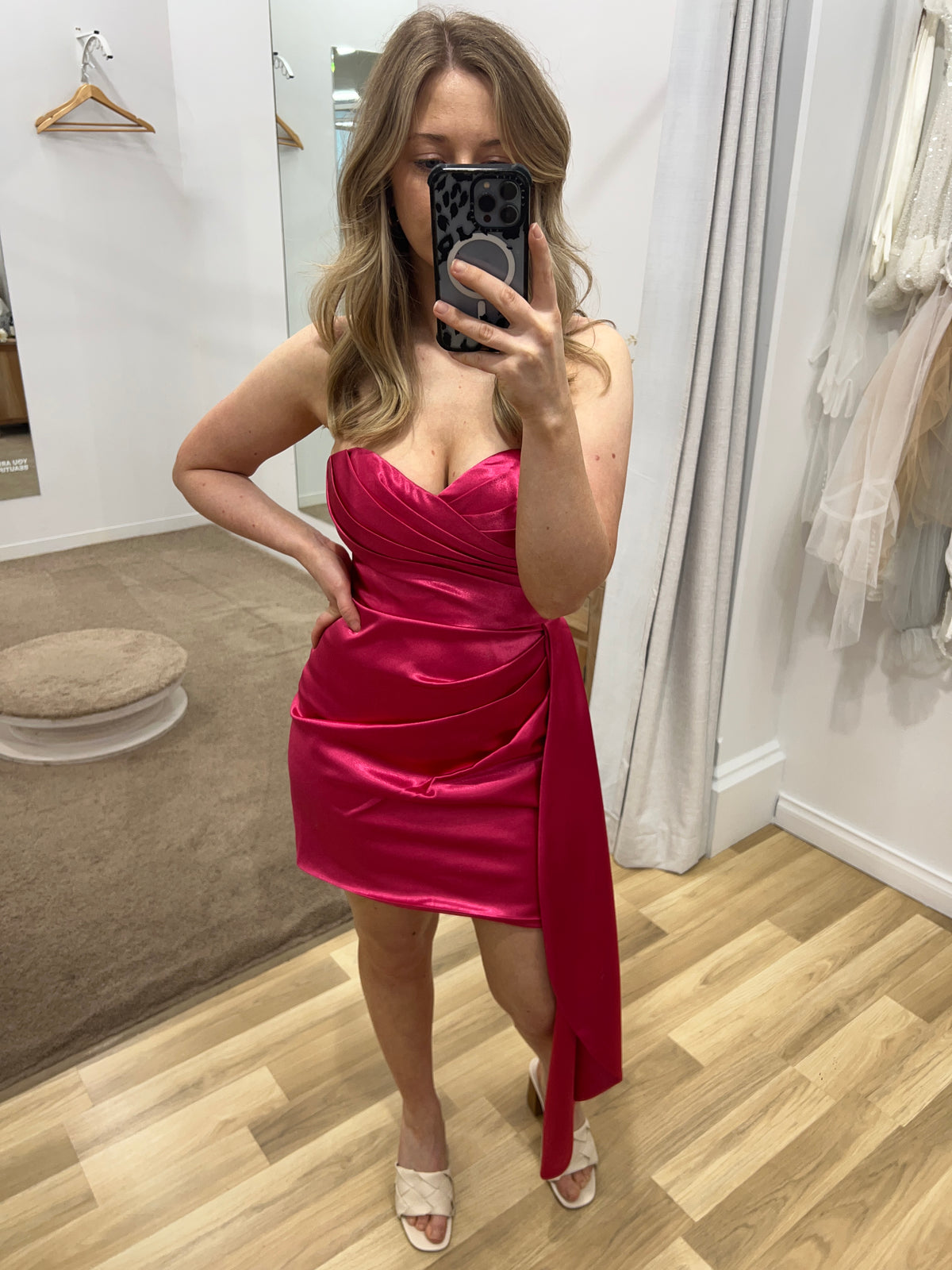 Kaisely Strapless Sash Mini - Dress - Bariano