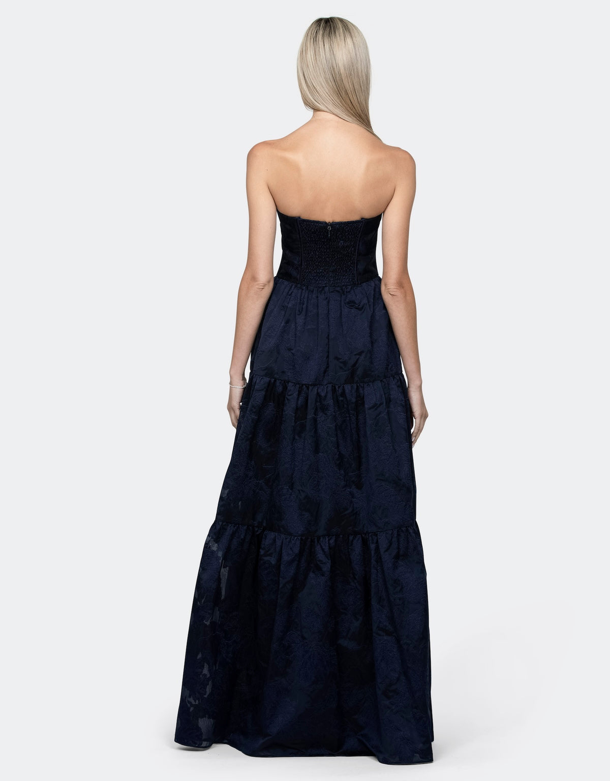 Ursula Off Shoulder Tiered Ball Gown - Dress - Bariano