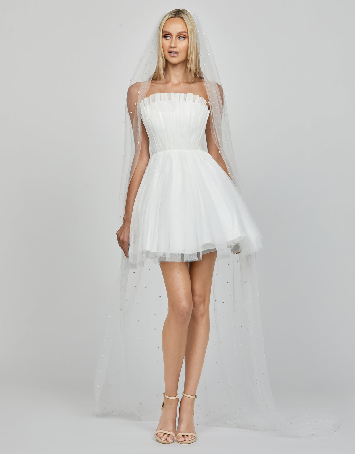 Alondra Strapless Mini - Dress - Bariano