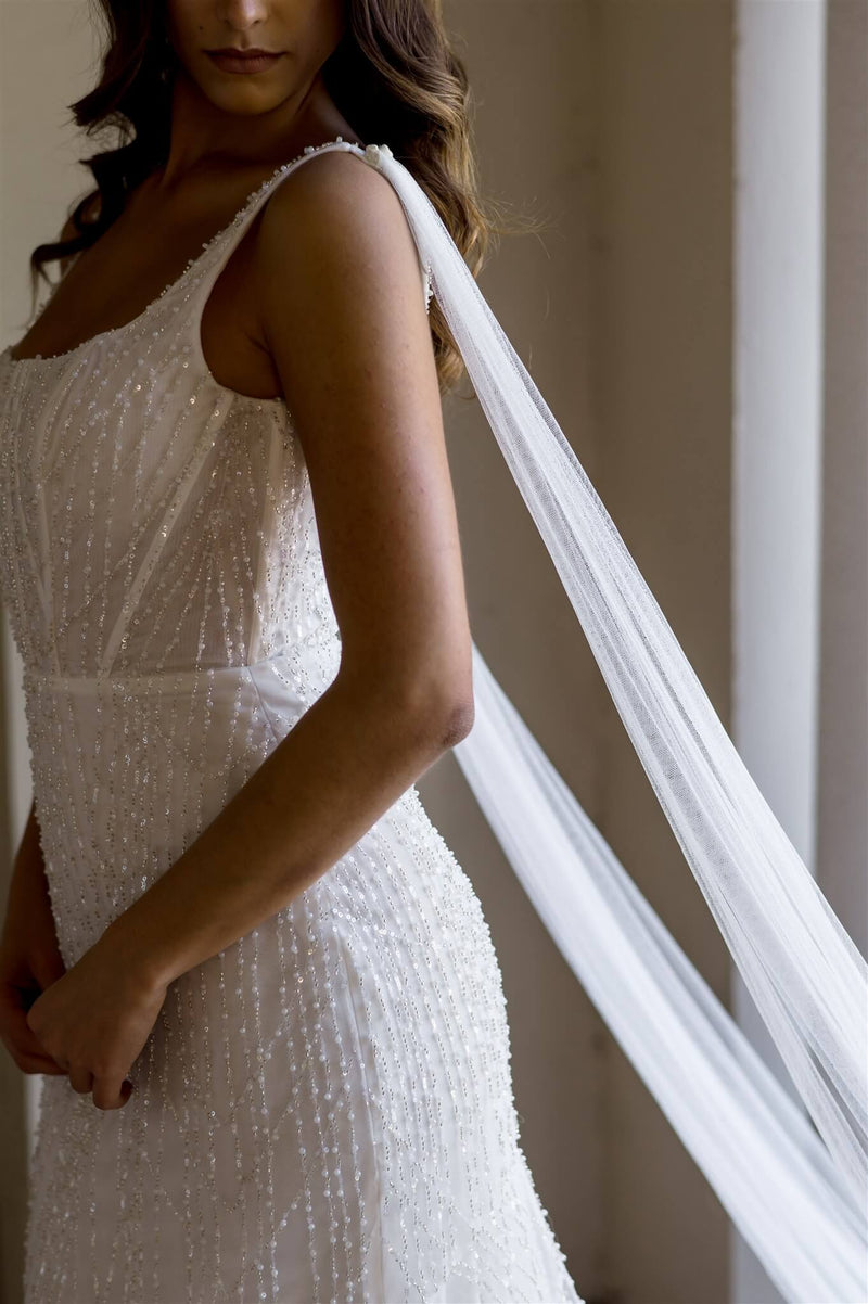 Paloma 98inch Silk Tulle Wings 98 inch Ivory - Accessory - Dreamtime
