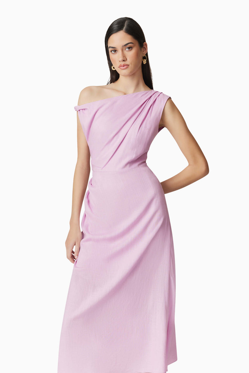 Kara Midi Lilac - Dress - Elliatt