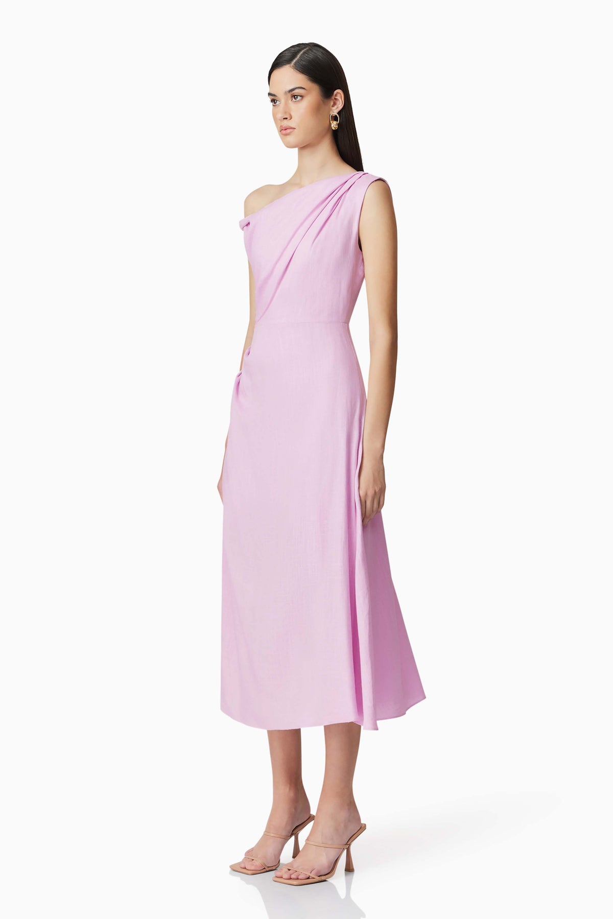 Kara Midi Lilac - Dress - Elliatt