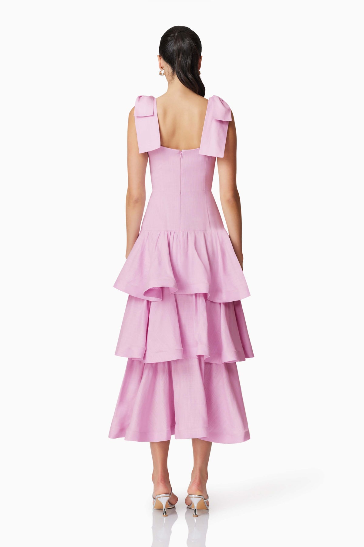 Kara Tiered Maxi Dress Lilac - Dress - Elliatt