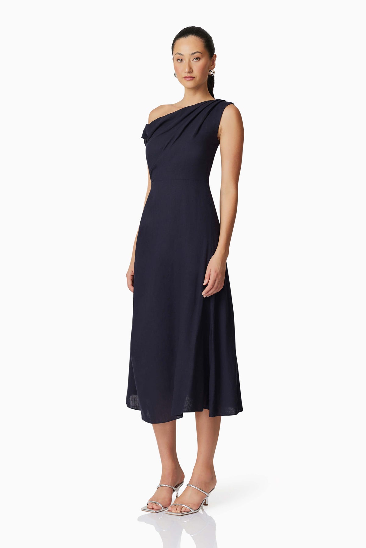 Kara Midi Navy - Dress - Elliatt