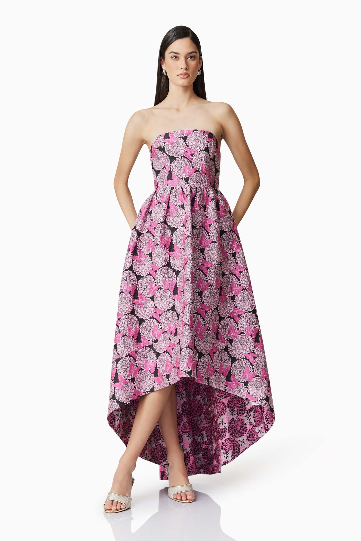 Aimee Gown Pink - Dress - Elliatt