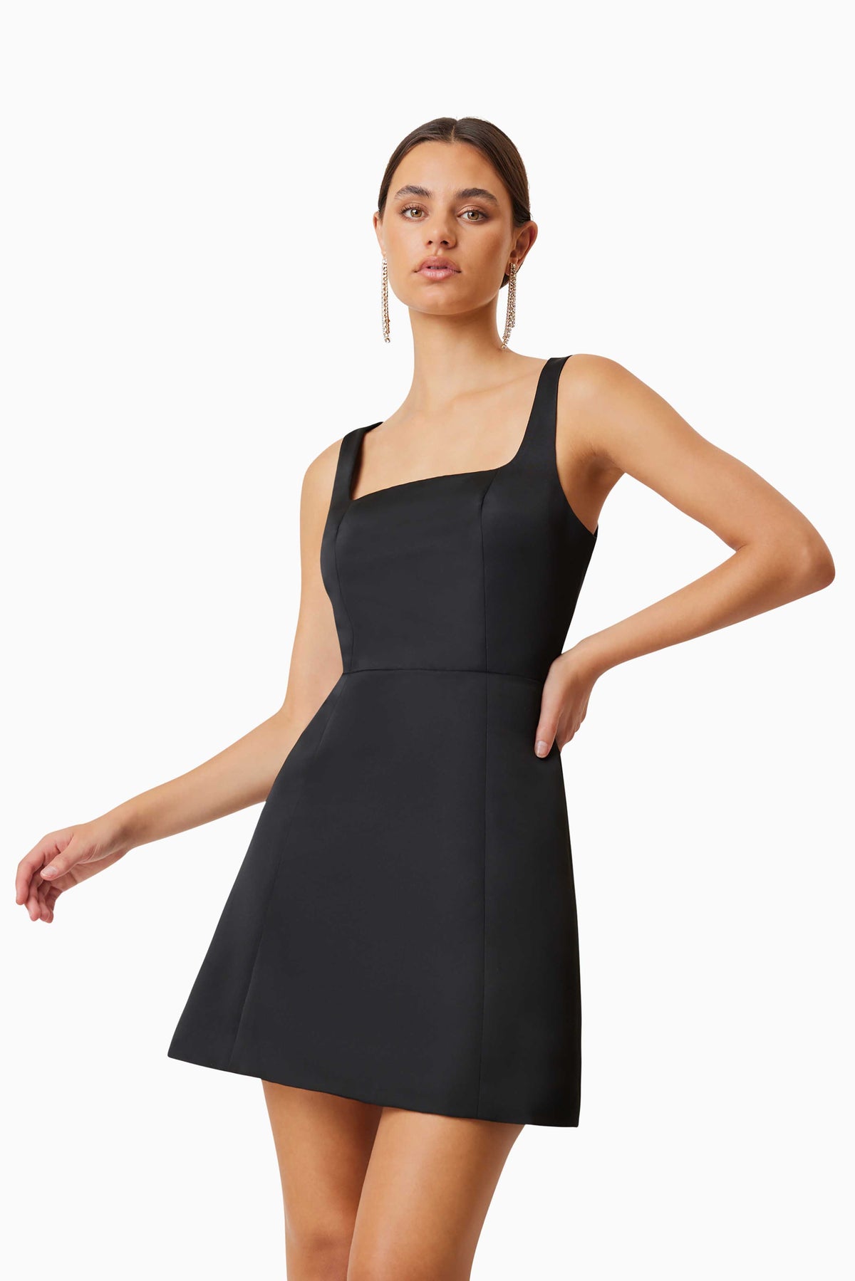 Amelie Mini Dress Black - Dress - Elliatt