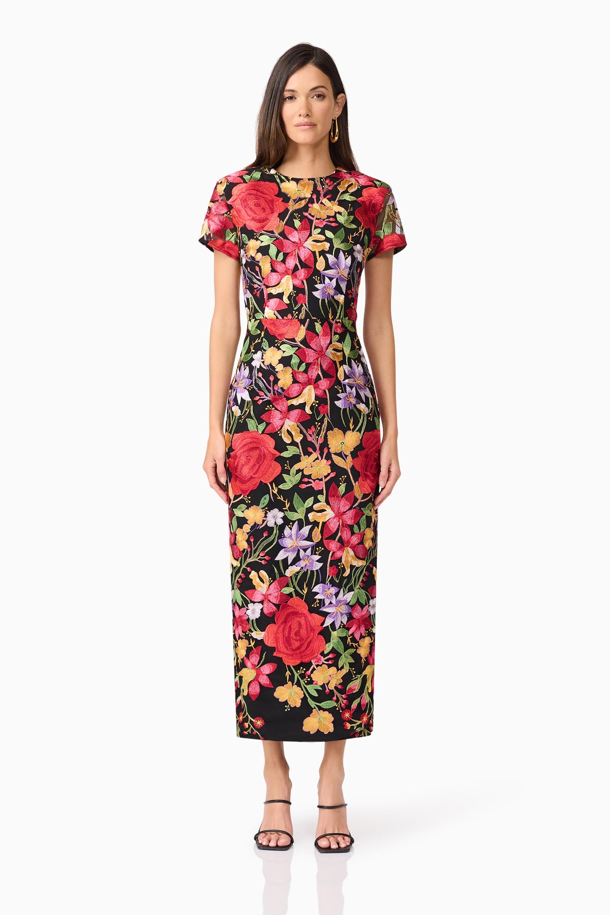 Talia Maxi Dress Floral - Dress - Elliatt
