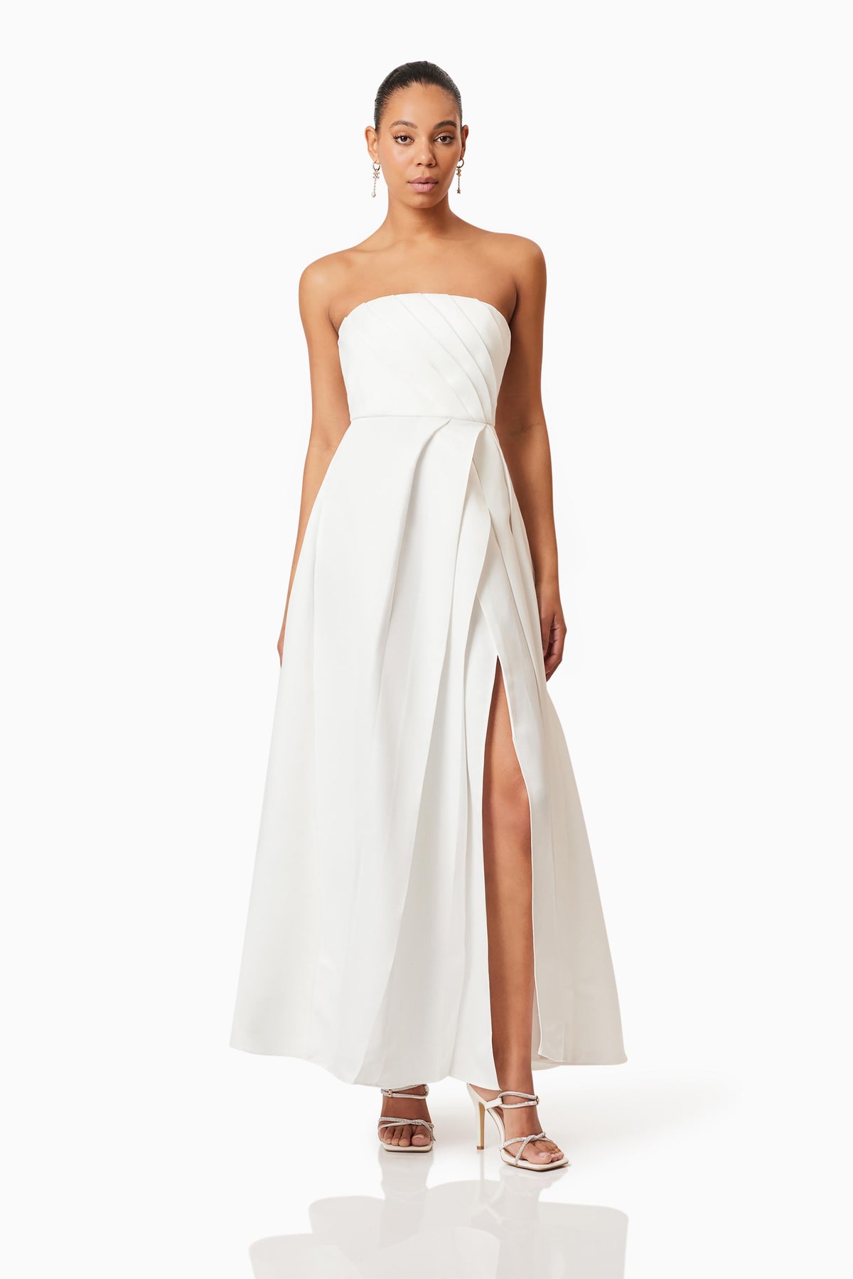 Rose Gown Ivory Ivory - Dress - Elliatt