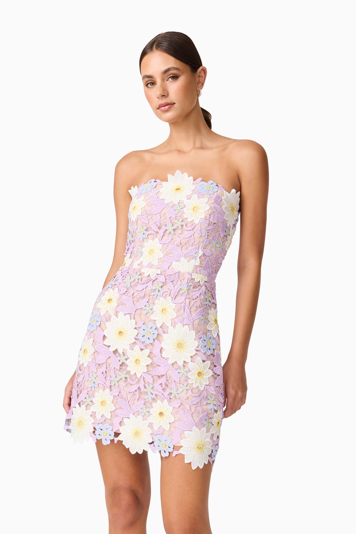Sigrid Strapless Mini Dress - Dress - Elliatt
