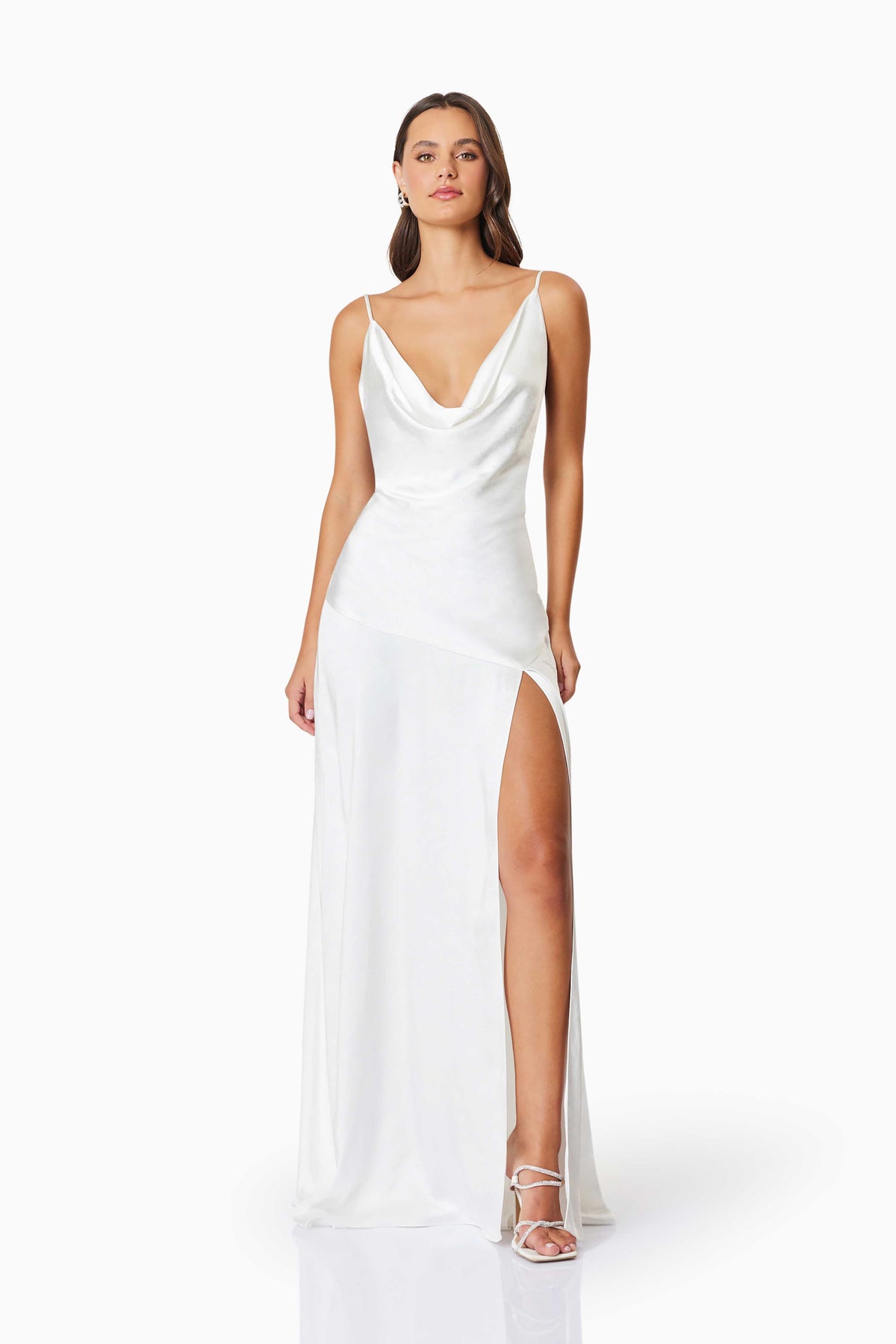 Clementine Maxi Dress Ivory - Dress - Elliatt