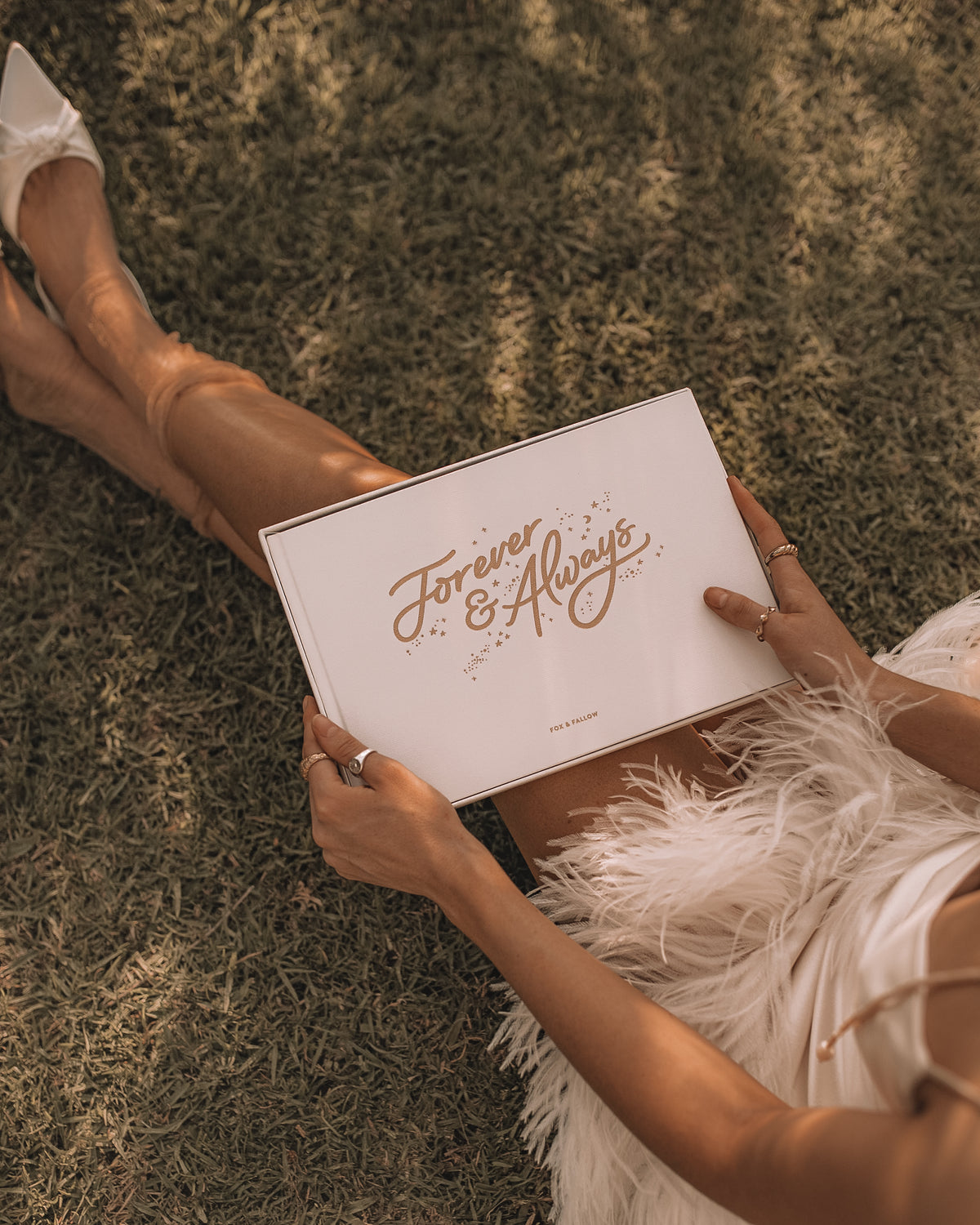 Forever And Always Prompted Guest Book - Giftware - Fox and Fallow