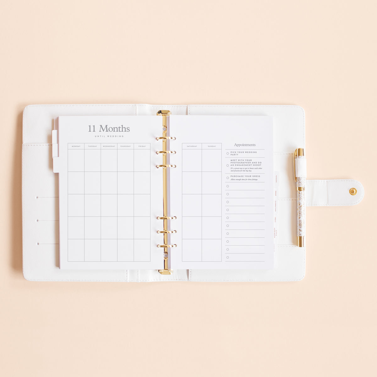 Wedding Planner Luxe Edition - Ivory - Giftware - Fox and Fallow