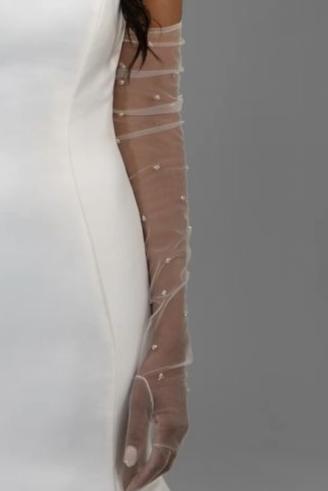 Novah Tulle Gloves - Accessory - Grace and Goddess