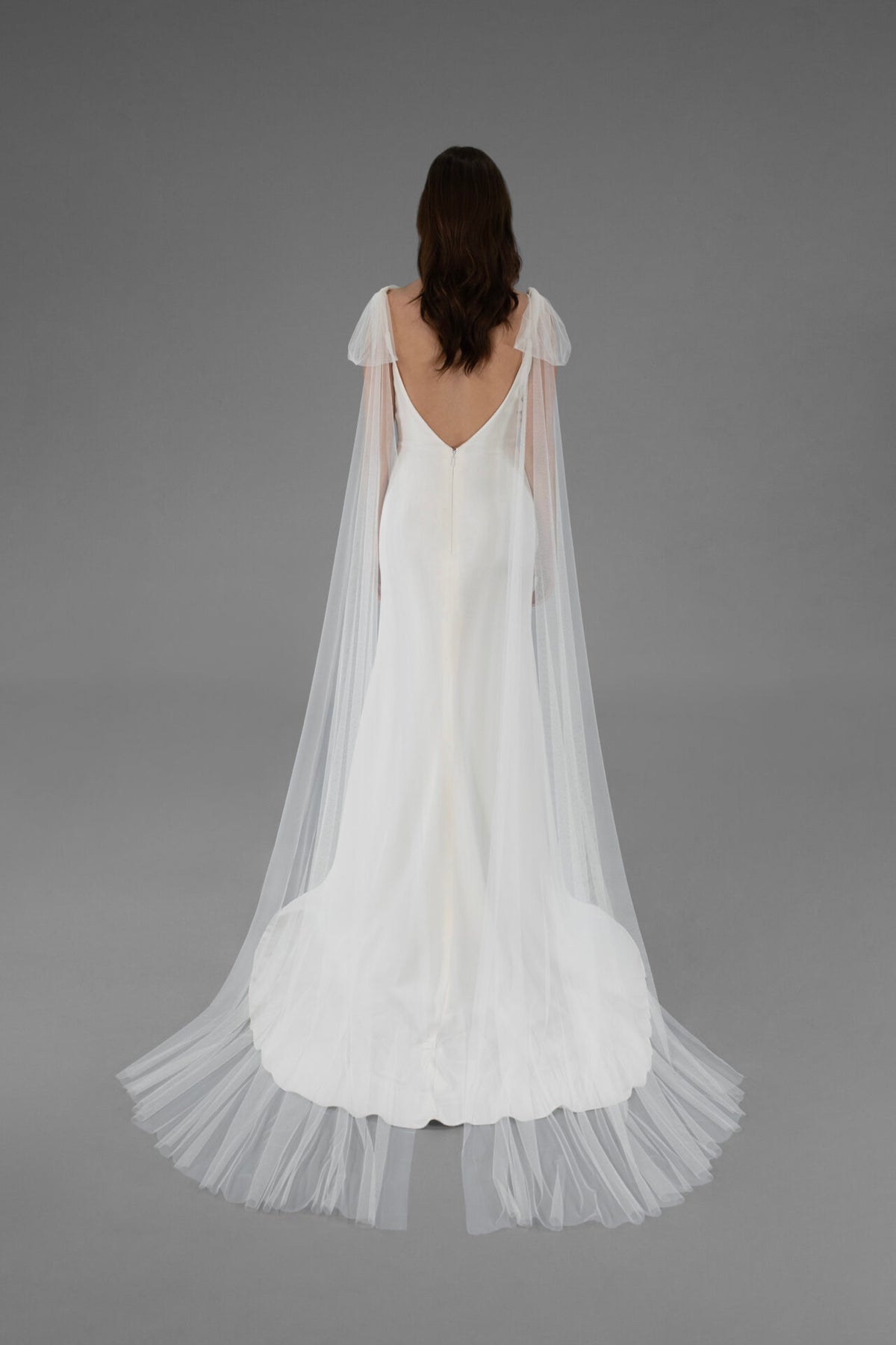 Rosalee Bridal Wings and Train - Accessory - Grace and Goddess