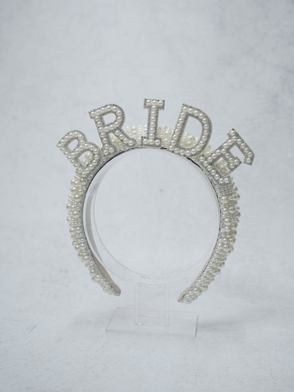 Pearl BRIDE Headband - Giftware - Honey Fawn