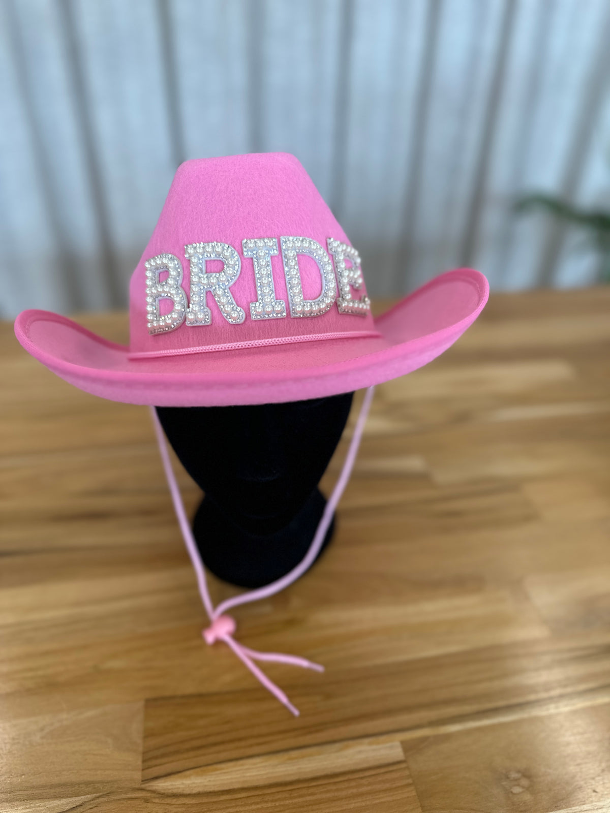 BRIDE Cow Girl Hat - Giftware - Honey Fawn