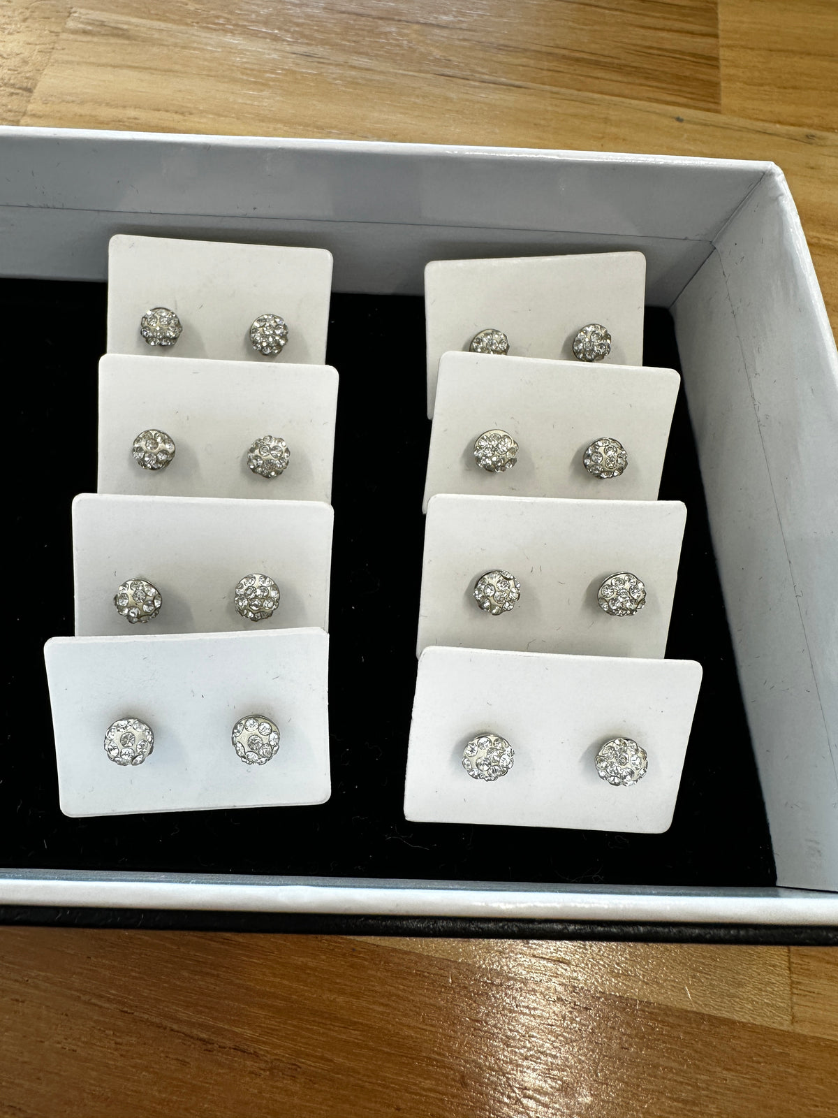 Spotted Crystal Studs Small - Jewellery - Honey Fawn