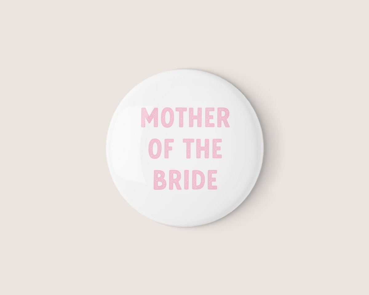 Holographic Mother of the Bride Badge - Honey Fawn Boutique