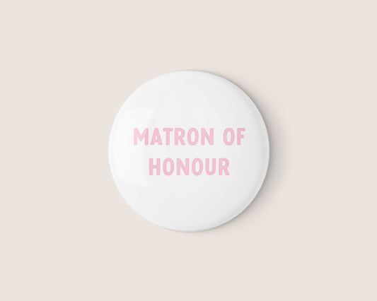 Holographic Matron of Honour Badge