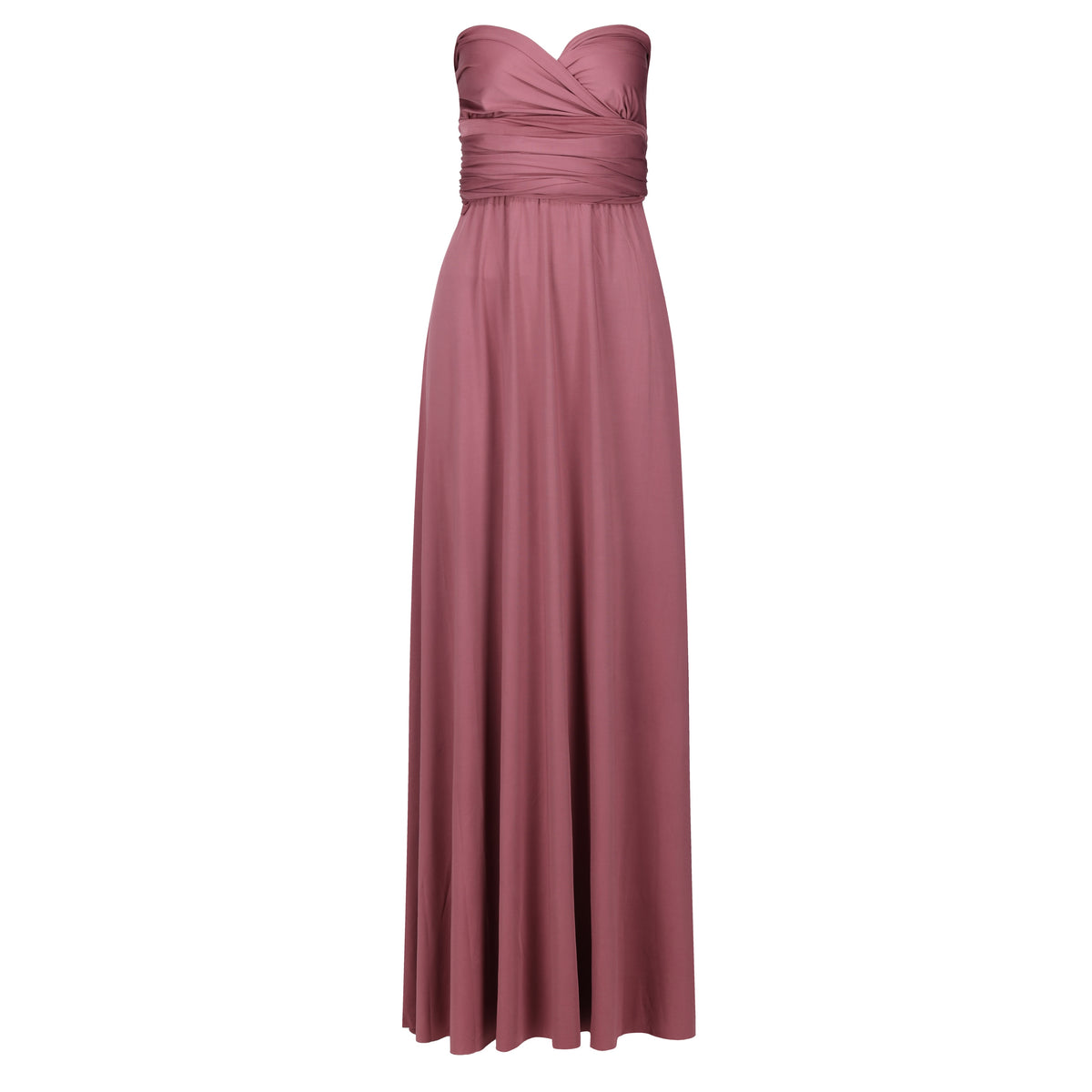 Jersey Wrap with Cap Sleeve Dusky Rose - Dress - Jacqueline Louise
