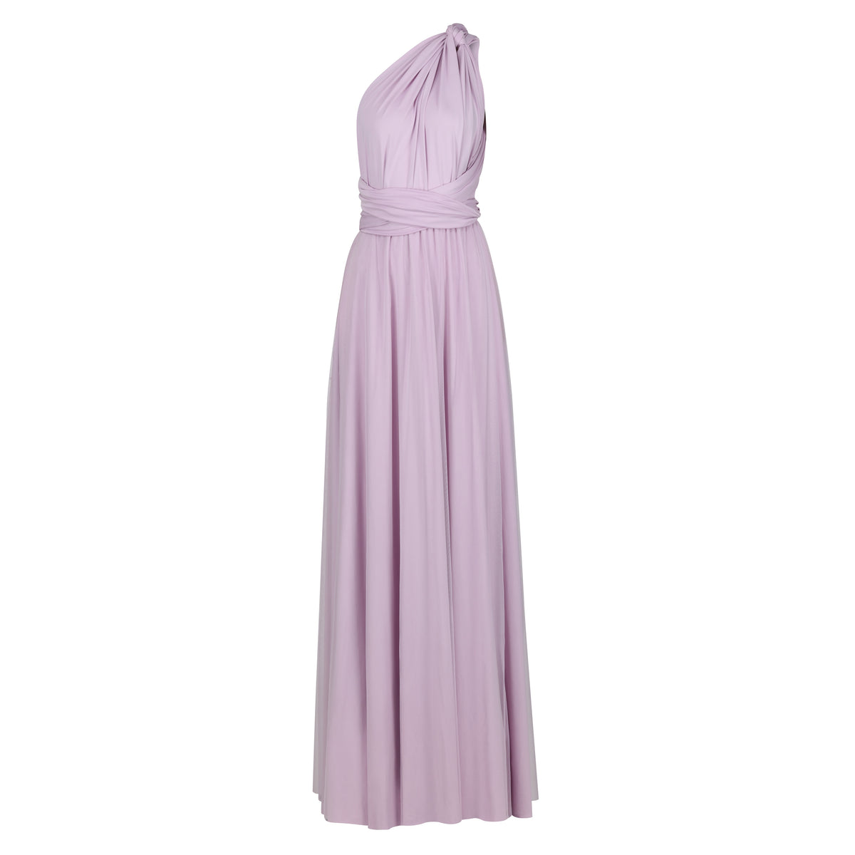 Jersey Wrap with Flutter Sleeve Lilac - Dress - Jacqueline Louise