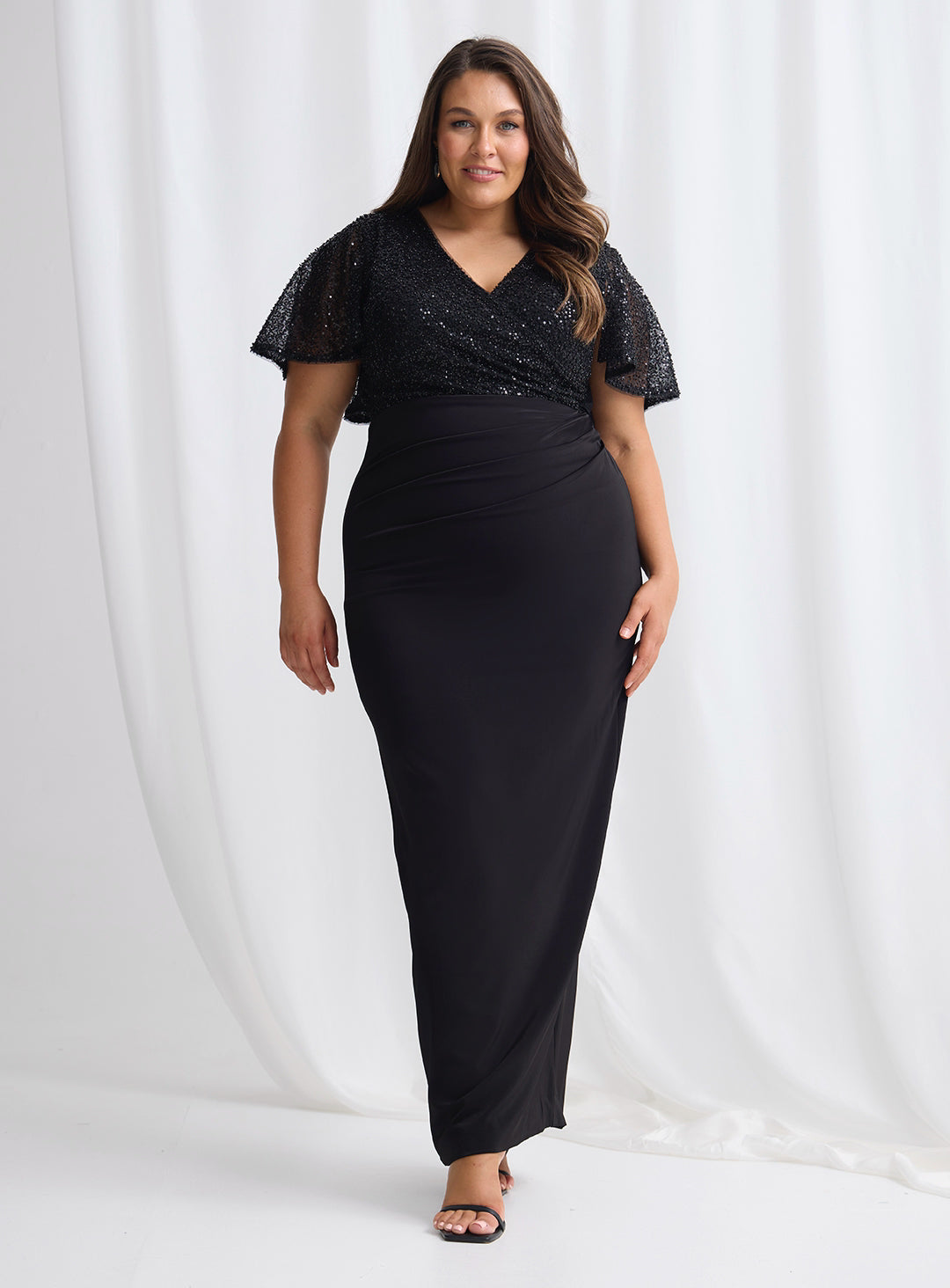 Joyce Beaded Pencil Skirt - Dress - Trellis Lane