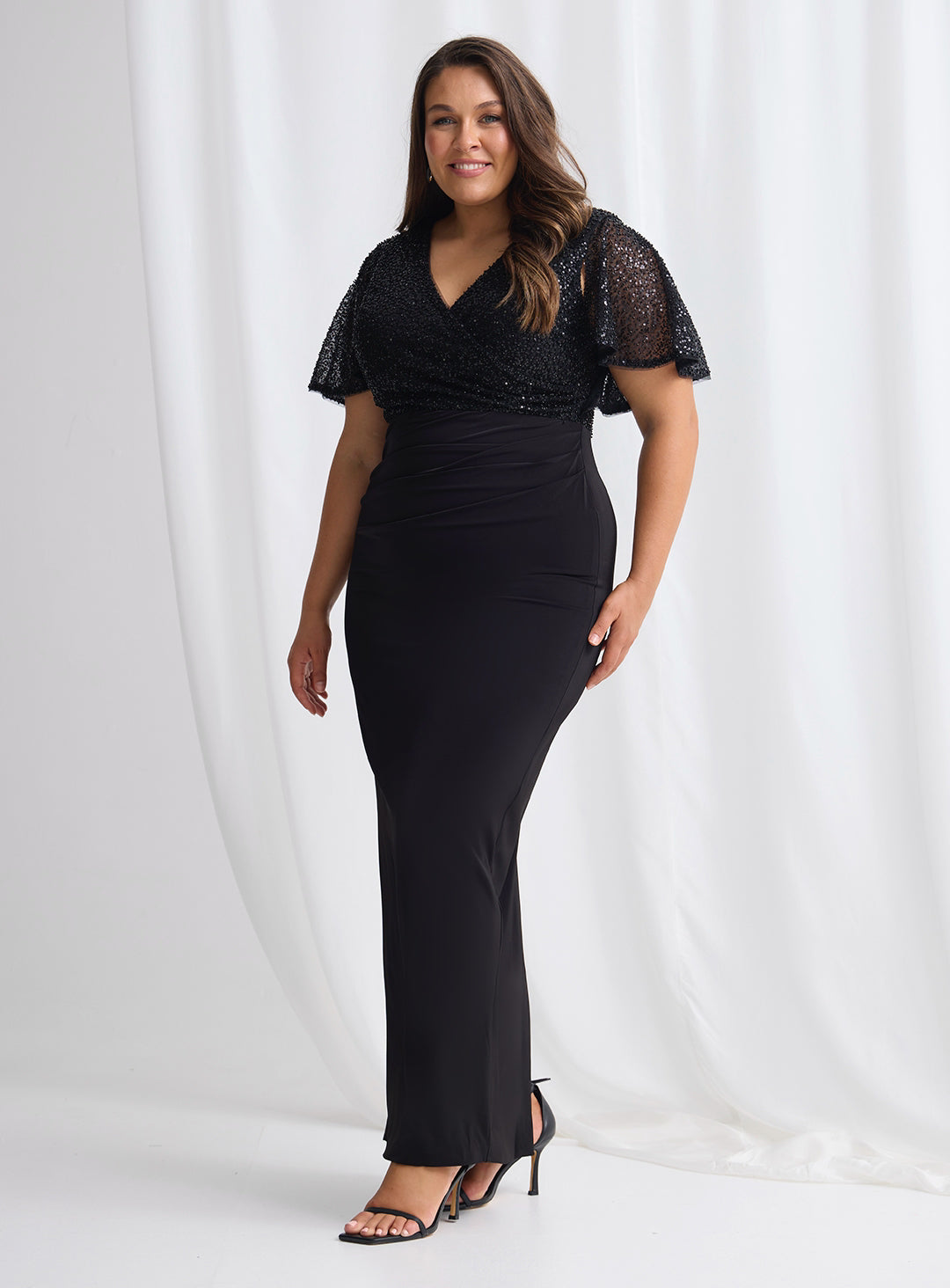 Joyce Beaded Pencil Skirt - Dress - Trellis Lane