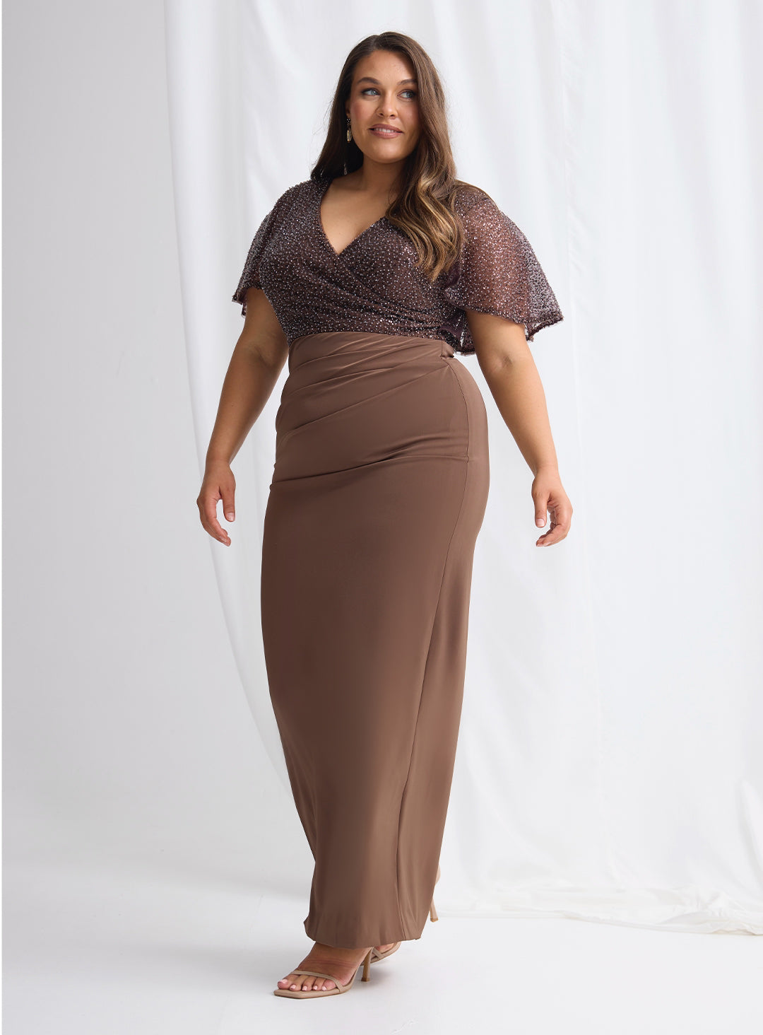 Joyce Beaded Pencil Skirt - Dress - Trellis Lane