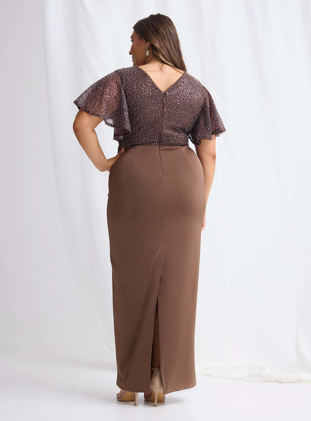 Joyce Beaded Pencil Skirt - Dress - Trellis Lane