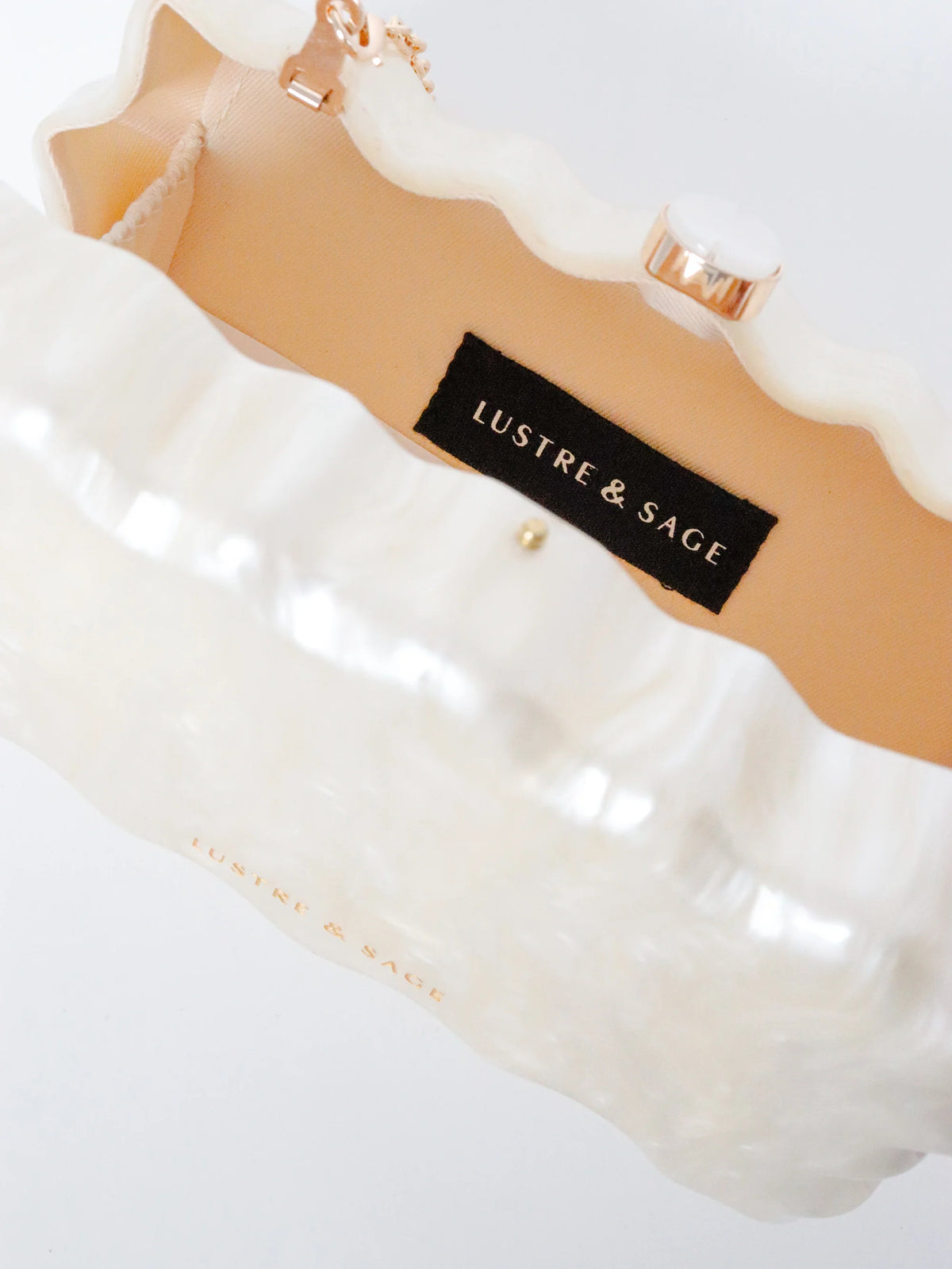 Seashell Evening Clutch - Accessory - Lustre and Sage