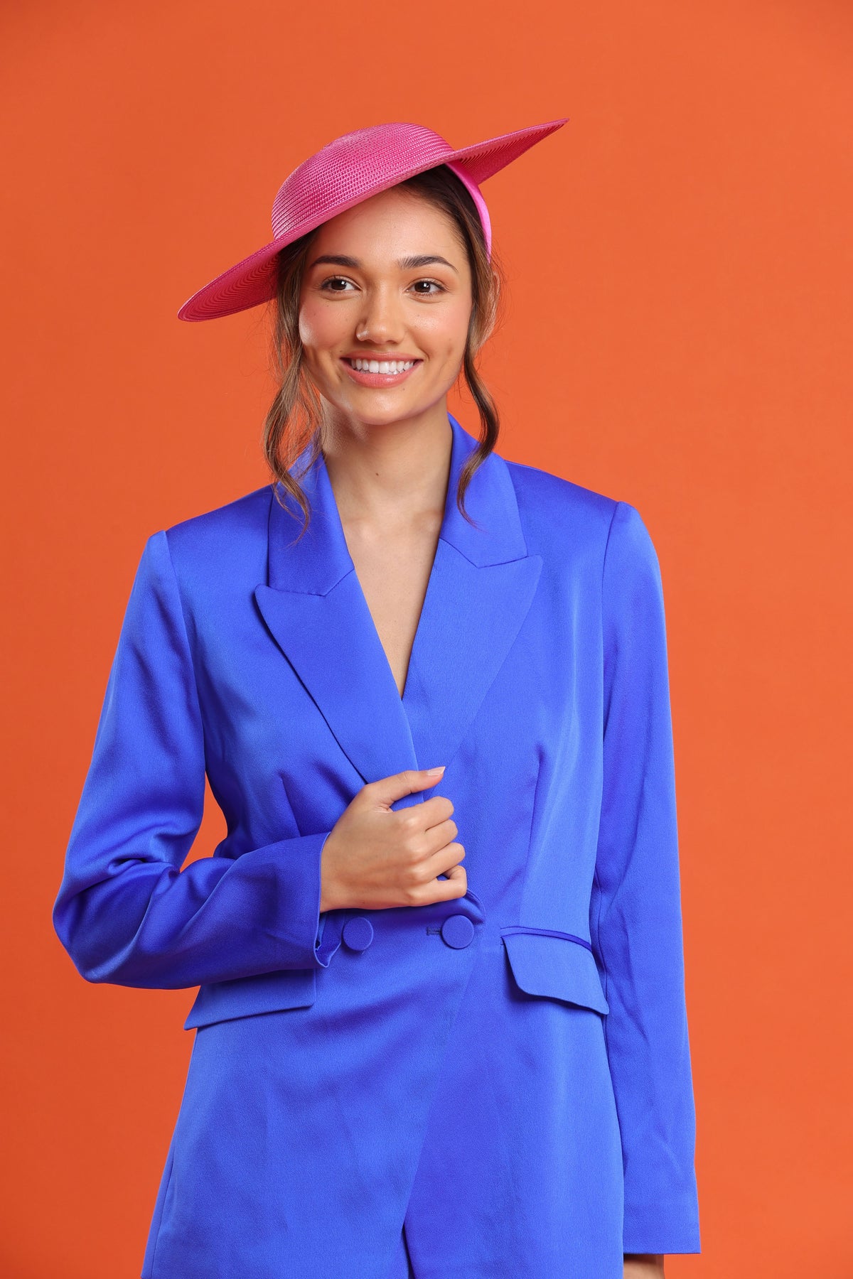 Mona Plate Hat Pink - Accessory - Morgan and Taylor