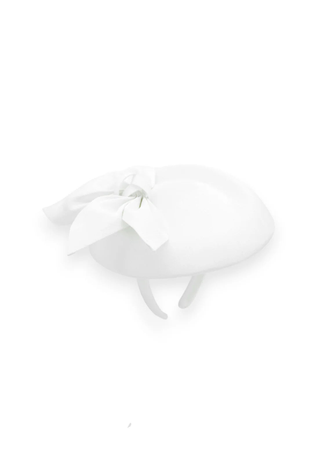 Florence Fascinator White - Accessory - Morgan and Taylor